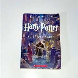 Scholastic Harry Potter and the Sorcerers Stone paperback book